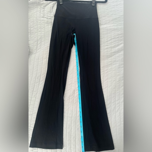 Lululemon Align Ribbed Flare Pants Size 4 - Short - Picture 6 of 6